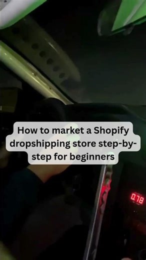 How to market a Shopify dropshipping store step by step for beginners #makemoneyonline