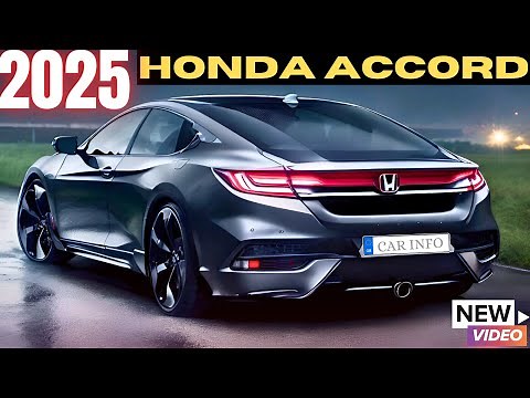 Honda Accord 2025 New Model REVEALED | Perfect Luxury Sedan!