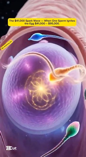 The $41,000 Spark Wave — When One Sperm Ignites the Egg $41,000 – $95,000