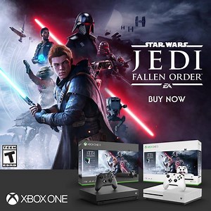 857 reactions · 70 shares | Feel the Force on Xbox One. Get the Star Wars Jedi: Fallen Order™ Xbox One X and S Bundles today. | Xbox | Facebook