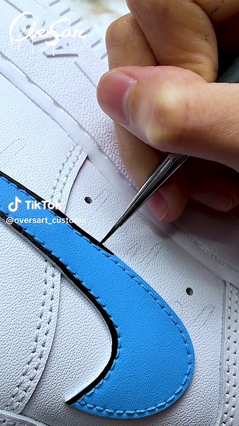 Custom shoes #nike #custom #customshoes #customsneakers #nikeair #oversart #nikeshoes #nikeairforce1 #af1 #foryou