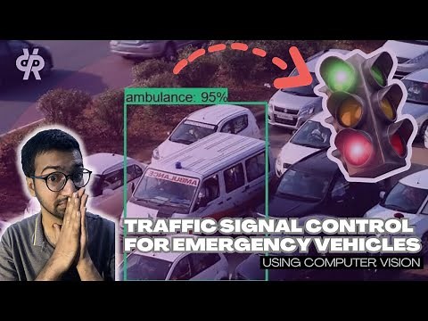 Real-Time Traffic Signal Control for Emergency Vehicles Using computer vision