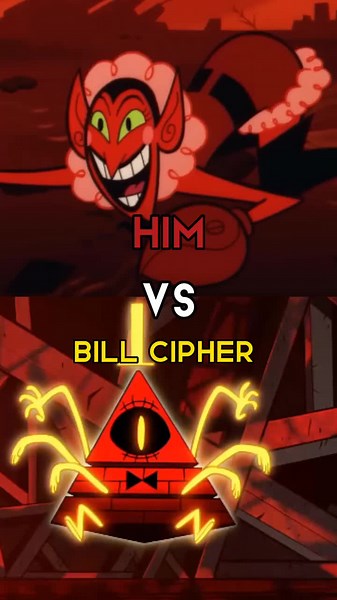 Bill Cipher vs HIM Battle: Gravity Falls vs Powerpuff Girls