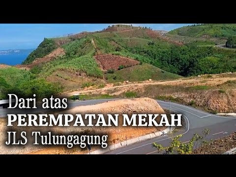 PEREMPATAN MEKAH DARI ATAS !!! JLS TULUNGAGUNG