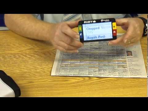 Freedom Scientific Ruby hand-held Video Magnifier