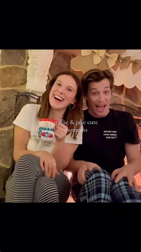 Cute Moments Of Millie Bobby Brown And Jack Bongiovi 💕 #shorts