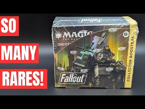 Fallout Collector Box Opening - A BEAUTIFUL Wasteland #MTG