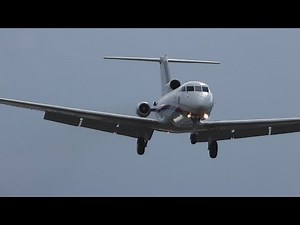 [FullHD] RARE Czech Air Force Yak-40 landing at Geneva/GVA/LSGG
