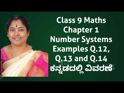 Examples Q.12, Q.13 and Q.14 Number Systems Class 9