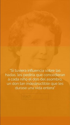 Wonder - Rachel Carson - Emotional Intelligence - Elsa Punset