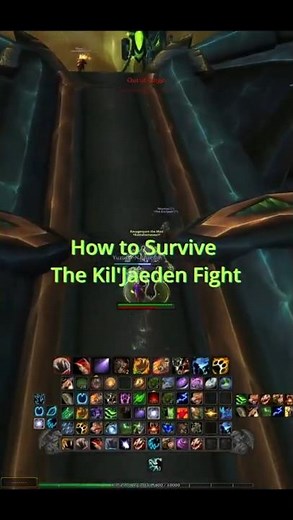 Legion Remix Phase 3 - How To Survive The Kil'Jaeden Room #worldofwarcraft