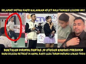 1GEDUNG HEBOH SAMBUT RAFFI BALIK DARI RETREAT DI AKMIL, SELAMAT BERHASIL KALAHKAN ATLET LEGEND?!