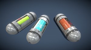 Capsule - Buy Royalty Free 3D model by Eccemania