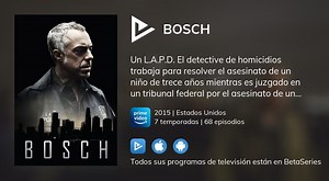 Ver Bosch en streaming