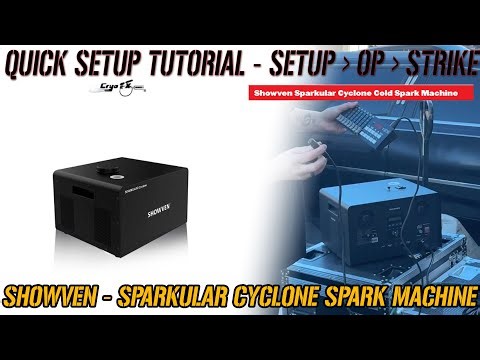 Showven Sparkular Cyclone - Quick Setup and Strike Video [CryoFX]