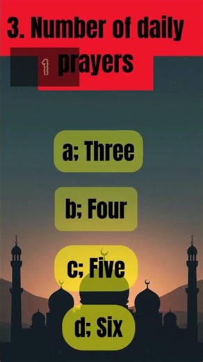 100 Islamic Quiz Questions and Answers | Multiple Choice | Easy Islamic Knowledge #islamic