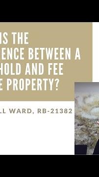 Leasehold vs fee simple explained