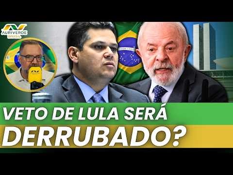 Alcolumbre says he wants to vote on Lula's veto of the Sentencing Bill.