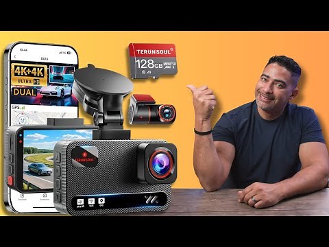 CLEAR Front and Back 4K Video with LIVE GPS | Terunsoul D016 Dash Cam Review