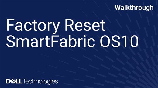 How to Create the Smart Fabric for SmartFabric Deployment