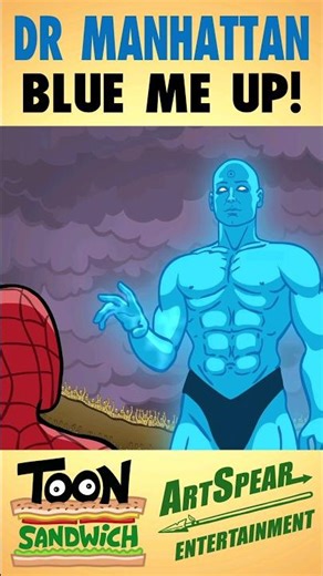 Watchmen vs X-Men - TOON SANDWICH #funny #animation #drmanhattan #marvel #xmen