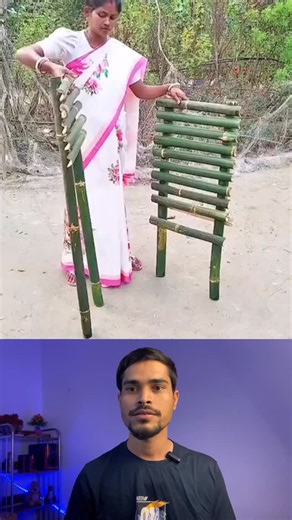 বাঁশ দিয়ে অসাধারণ একটি চেয়ার তৈরির | Lover boy fan