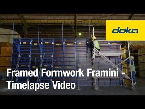 Framed Formwork Framini - Timelapse Video [EN]