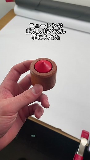 ﾆｭｰﾄﾝの重力反抗パズルを手に入れた🧩