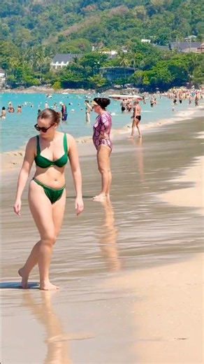 🇹🇭Sea And Sand Phuket Beach Best Summer Holiday Nice Day 07🦀 #phuketbeach
