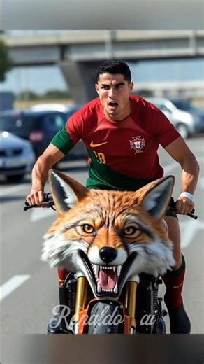 Messi, Neymar, Mbappé & Ronaldo – They Laughed… The Fox Came Back 🦊 #cr7 #football #messi