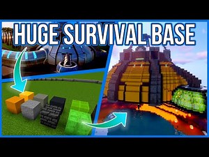 How to Build a Minecraft Mega Base in 2 Minutes