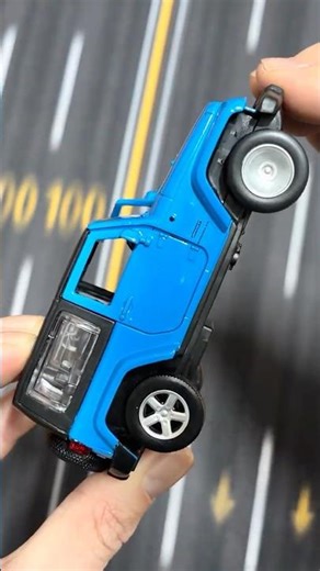 MSZ Jeep Wrangler Blue Diecast #shorts #msz #jeep #wrangler #asmr