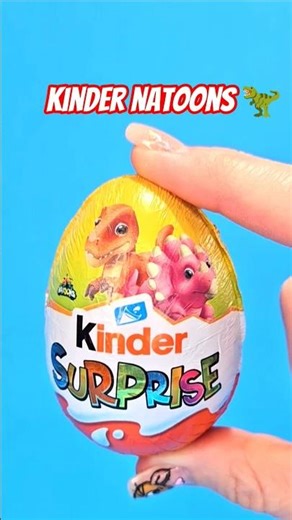 ASMR Dino unboxing 🦖 | Kinder Surprise #eggsurprise #asmrunboxing #dinosaurs #toycollection