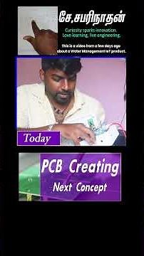 ADVANCED IoT Water Management Project Restart | PCB & Wiring Cleanup #sabarinathansekaran #esp32