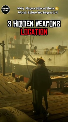 Gaming Folks 🎮 on Instagram: "Even after hundreds of hours in RDR2… most players never find these hidden weapons 🔫 From secret chests to outlaw hideouts — here’s your ultimate weapon hunt ⚔️ 💬 Drop your favorite weapon in comments 📩 Save this reel before you forget where to look 🚀 Because these secrets… Rockstar never told you about 👀 . #rdr2 #reddeadredemption2 #rdr2secrets #rdr2weapons #rdr2hiddenlocations #rdr2details #rdr2tips #rdr2realism #rdr2gameplay #rdr2clips #rdr2viral #rdr2commu