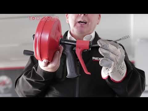 Ridgid 41408 Power Spin Drain Cleaner - Ideal for Fast Unblocking