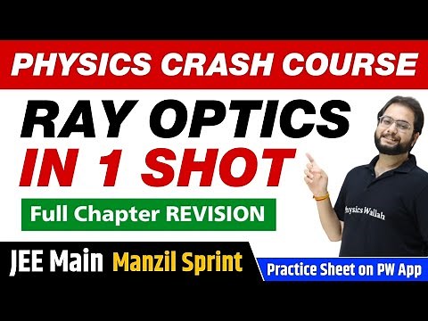 RAY OPTICS in One Shot - Full Chapter Revision | Class 12 | JEE Main