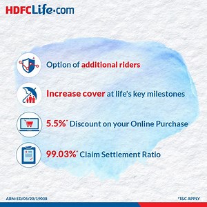 In these trying times, take some of the worry off your mind. Secure your family's future with a term plan. | HDFC Life