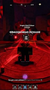 How to Get Dragon Head Pickaxe in The Forge