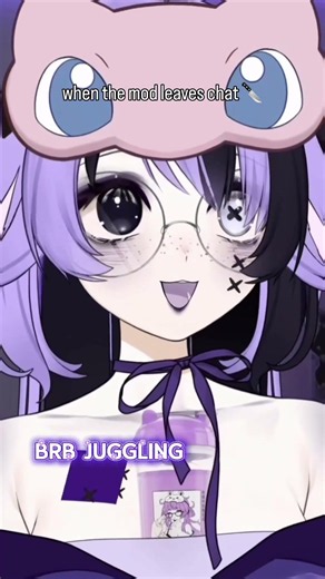 when you get left unsupervised 🔪🔥 || #vtuber #shorts #asmr