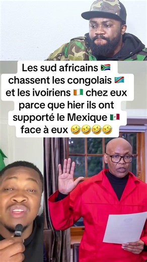 🇿🇦 Are South Africans targeting Congolese and Ivorians for supporting Mexico?