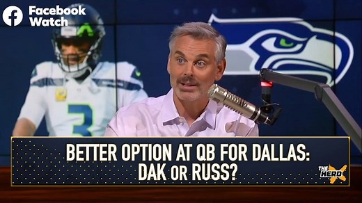 324K views · 516 shares | Should the Dallas Cowboys go all in on Russell Wilson? Colin Cowherd makes his case: "Dallas is fascinating. You've got a deal making owner with a QB dilemma that he likes and doesn't love." | The Herd | Facebook