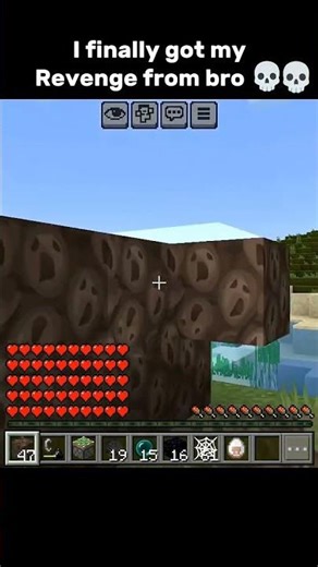 Bro finally got revenge 💀💀 ..@NXDeepak9 #minecraft