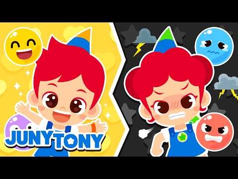How Do You Feel Today? 😊😢 | Fun Emotion & Behavior Songs | Compilation | Songs for Kids | JunyTony
