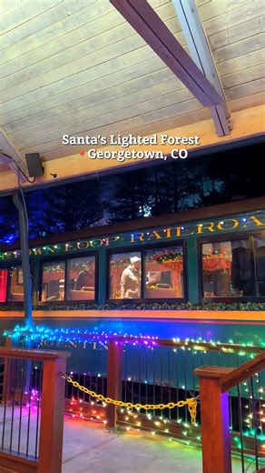 Give the gift of a holiday train ride adventure, complete with Santa on board, lights glowing and the Rockies all around! https://bit.ly/4oNjCpj | Visit Colorado