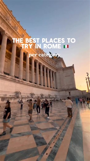 ⚜️ Some of the Best Places in Rome per Category ✨ #roma #ig_rome #igersrome #instarome #vscorome #romeista #igrome #romeitaly #igroma #visitrome #romanity #yallersroma #vivoroma #volgoroma #noidiroma #romephotographer #roma - #romeandyou #eternalcity #dolcevita #wheninrome #visitrome #discoverrome #italie #italien #colosseum | Romesomuch