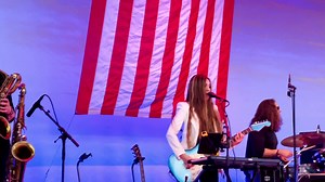 haZy cosmic jive at Levitt Pavilion SteelStacks was such a special show! Huge thank you to the team at the Levitt Pavilion SteelStacks for having us! Amazing crowd, awesome production and the best hospitality! I had such a great time with Zeek Mitchell - Z, Joey Ditullio, Taz Bass, John Paul Smith, Anthony Rodriguez and Bill Butryn. We celebrated the music of David Bowie all night long! Can’t wait to see you next time Bethlehem Steel Stacks! | Camille K