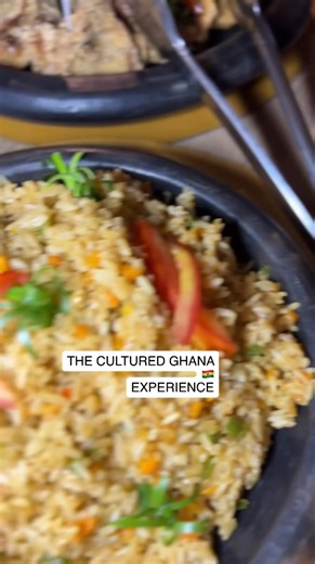 Are you a food traveler… or just someone who eats abroad?” 🌍🍴 🌍✈️ Is GHANA 2026 on your bucket list? , This is the kind of Indulgence for you . Send your individual And Group Ghana tour request here: https://bit.ly/culturedghanatourinquiries . . #realexperience #indulgences #foodtraveler #visitghana #blacktravelmovement #blacktravelers #foodlover #foodblogger | Cultured Ghana