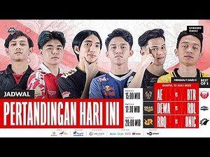 🔴 LIVE | MPL ID S12 | Regular Season Hari 3 Minggu 1 | Bahasa Indonesia