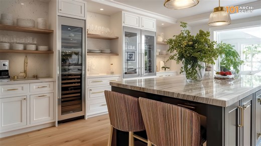 Always Clean Kitchen? How to Hide Your Kitchen Mess The Luxury 'Butler's Pantry'